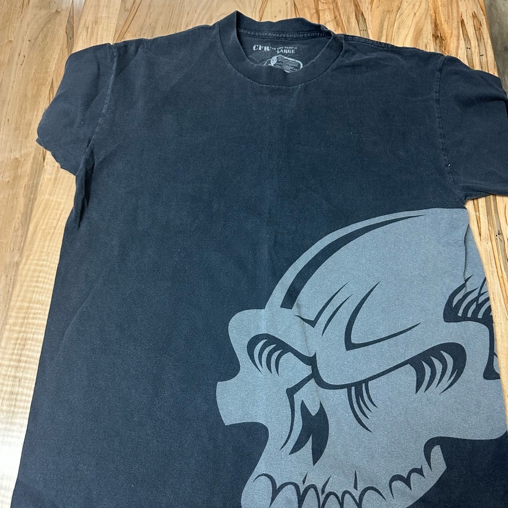 Men's Charcoal Skull Graphic Tee